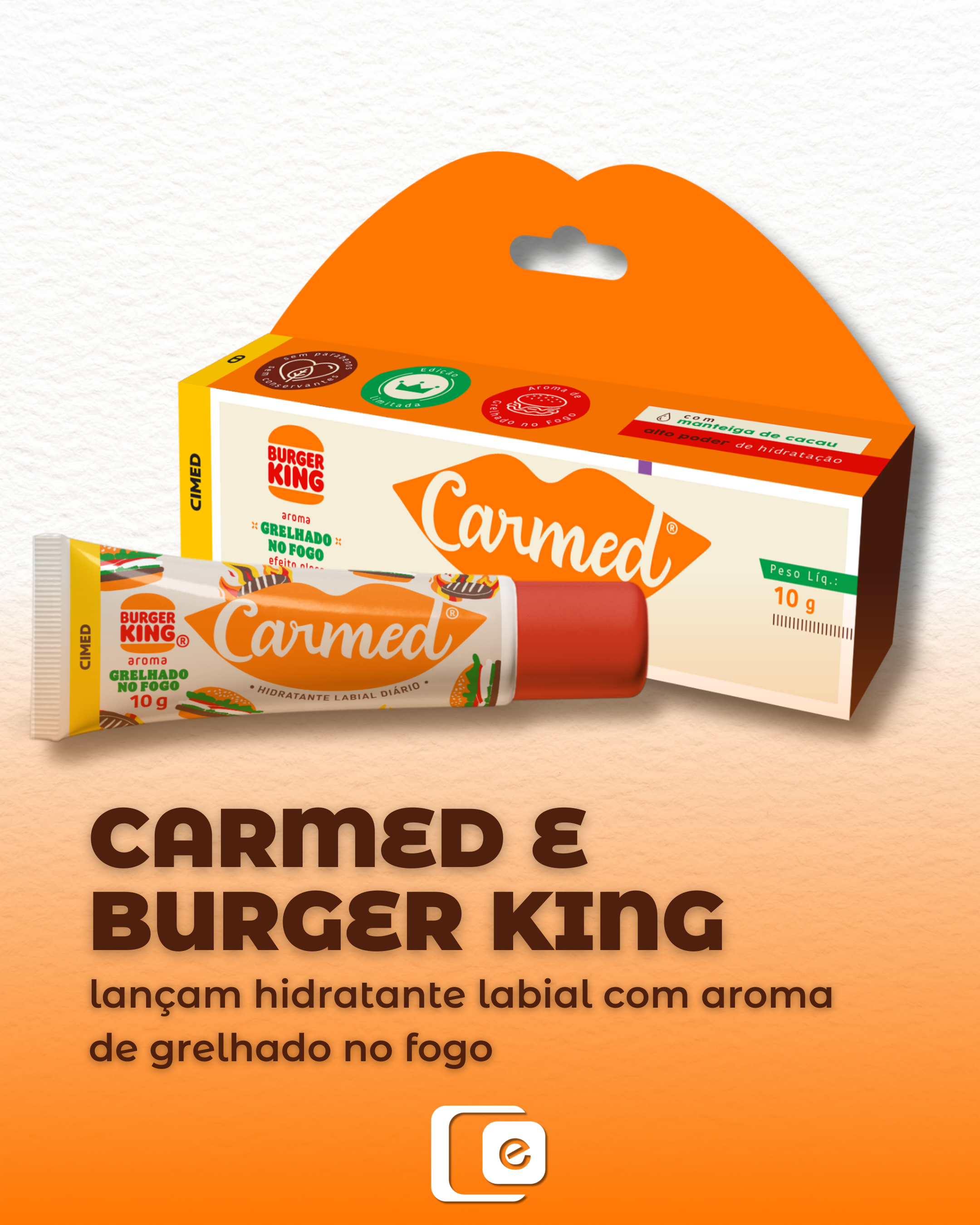 Carmed BK: A Inovação de sabor da BK e CARMED! 