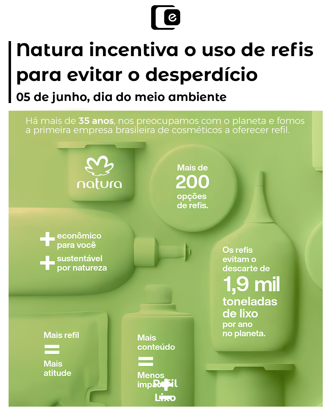 Empresas como a Natura lideram a mudança ambiental