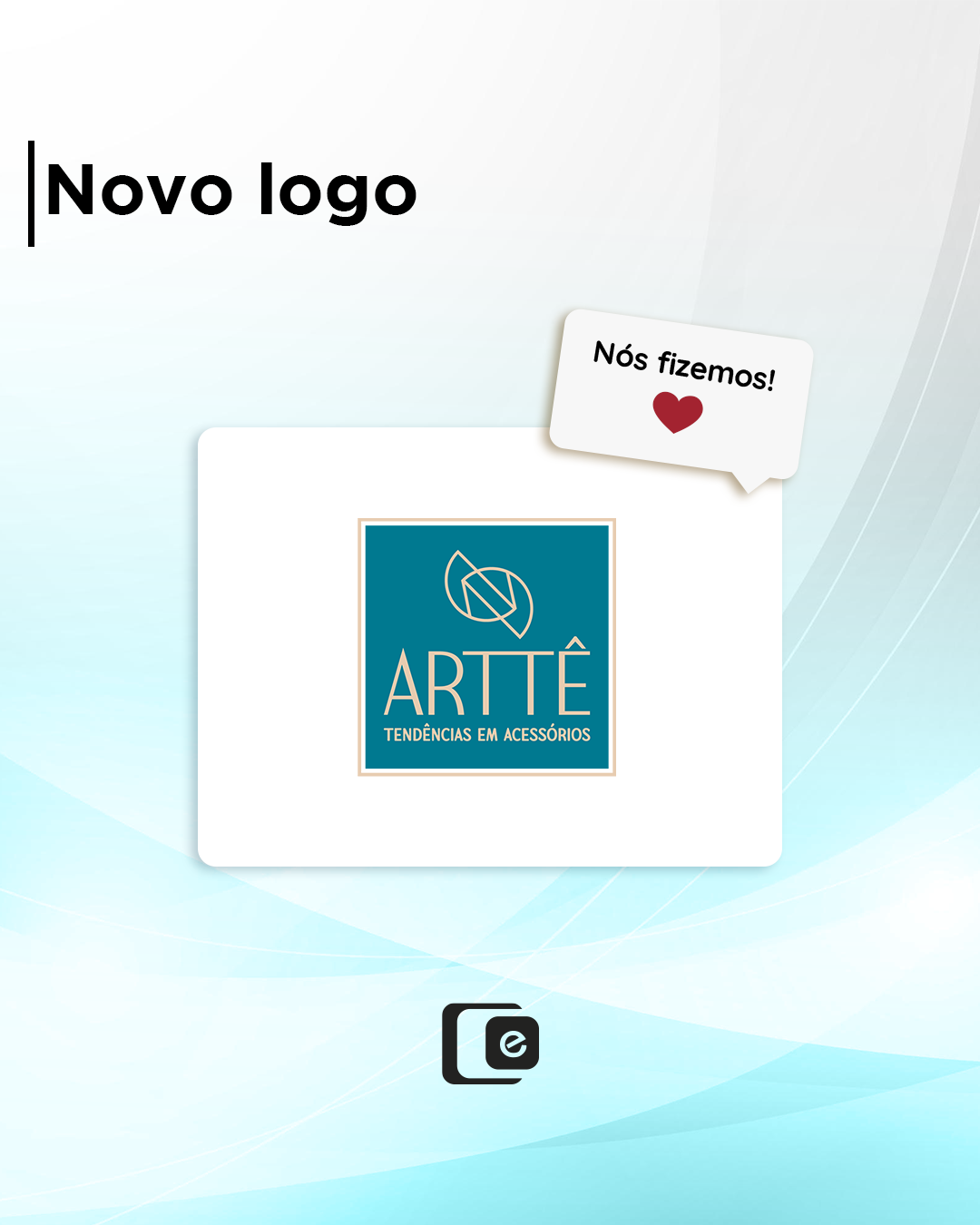 É com imensa alegria que apresentamos a logo Arttê!!