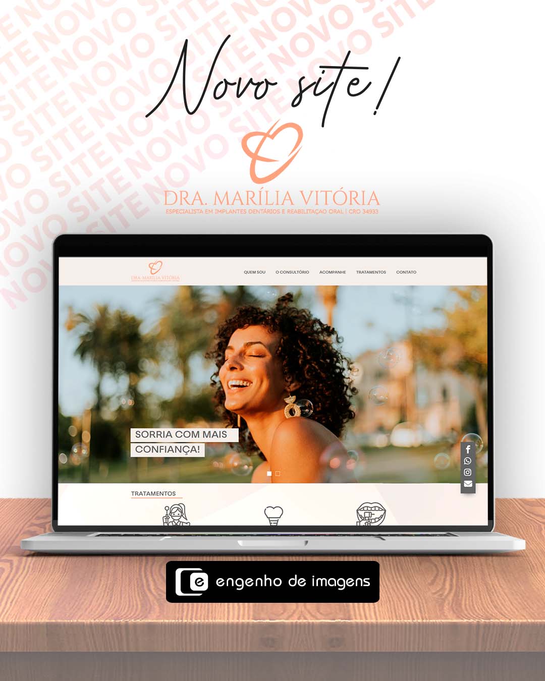 O novo site da Dra. Marília Vitória está no ar!!!! 