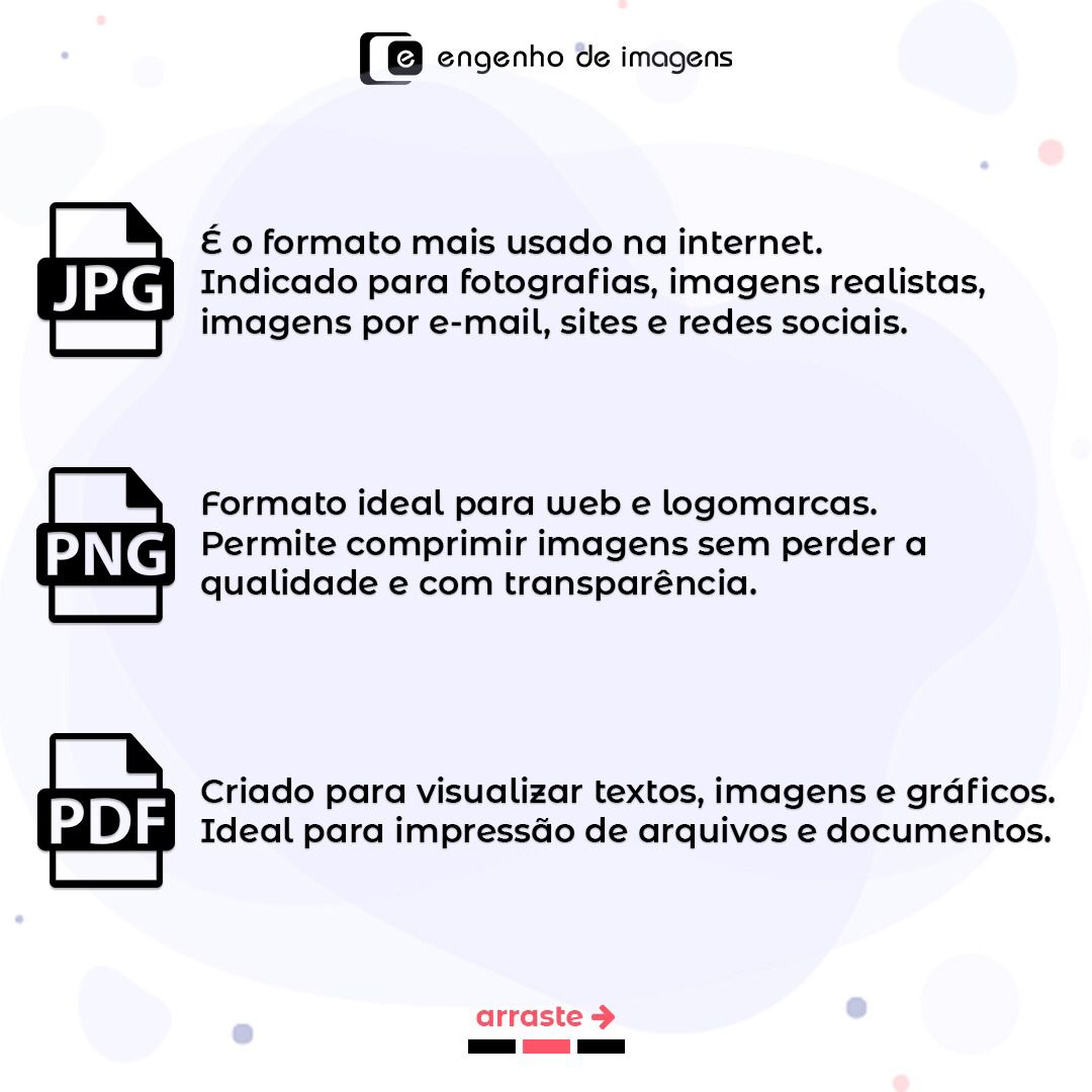 Conheça Os Formatos De Imagens Mais Usados Atualidades Engenho De Imagens 0619